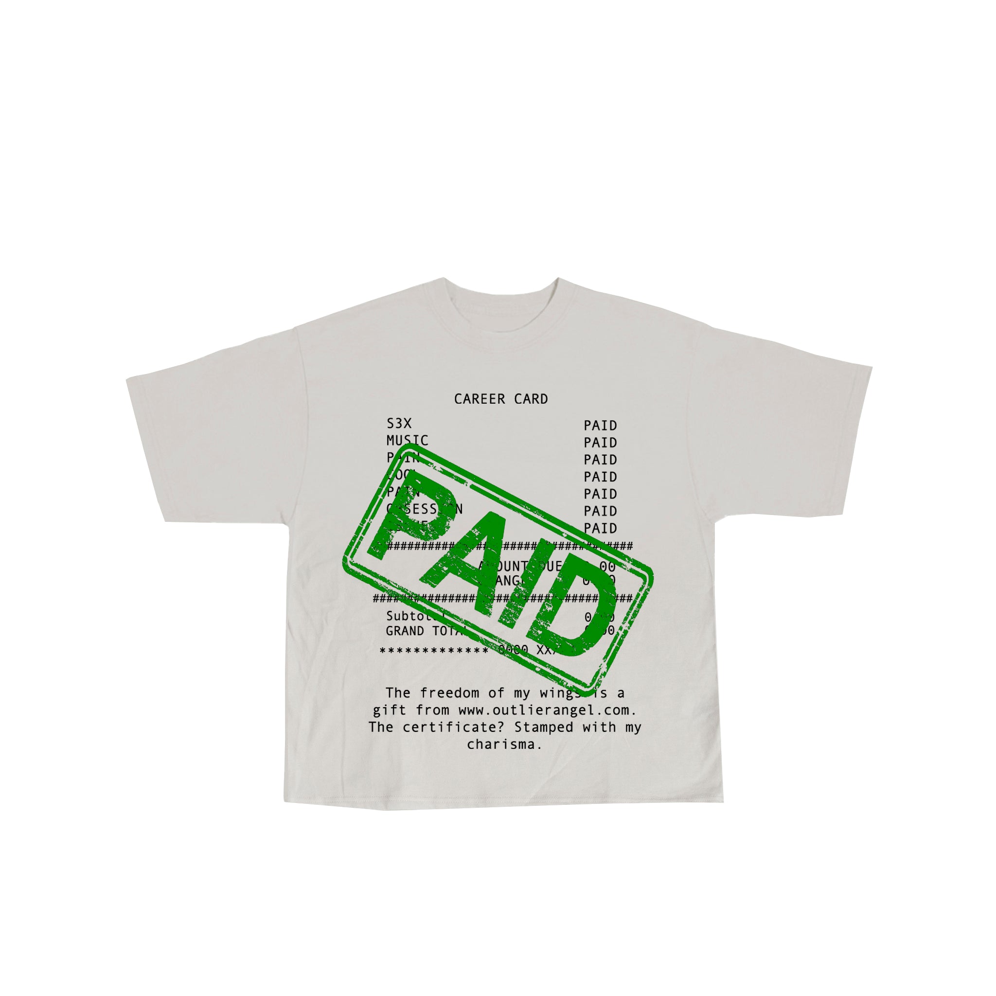 LAURA PAID WHITE TEE