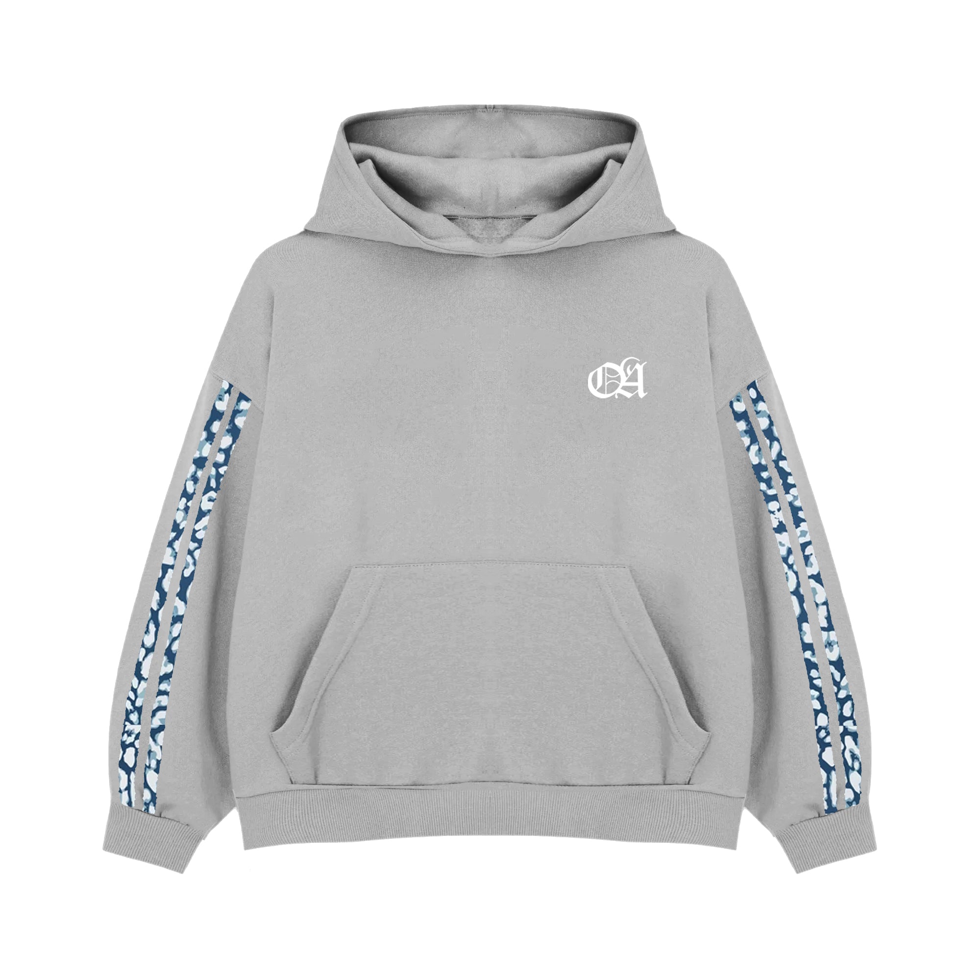 LAURA BLUE LEO HOODIE